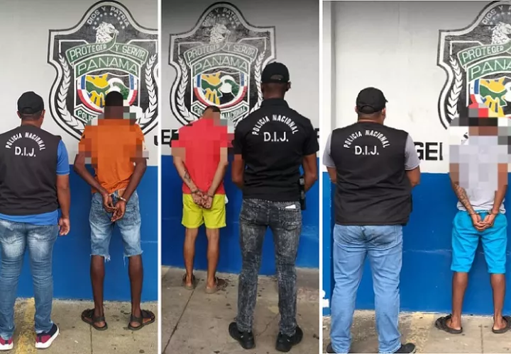 Los ahora imputados fueron aprehendidos ayer, luego de que el Ministerio Público y la Policía Nacional realizaran más de 15 allanamientos realizados en la calle 9 Avenida Central, el campamento de Mindi.