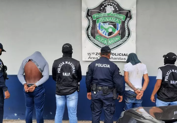 Los aprehendidos están relacionados con múltiples casos de robo agravado.