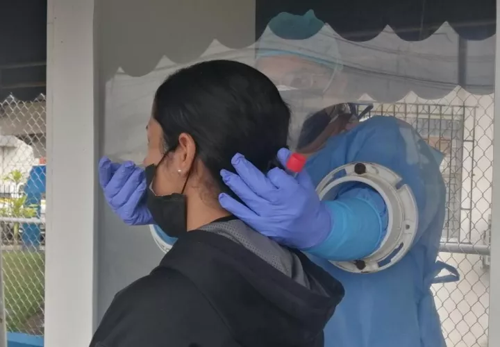 Realizan hisopados ULAPS de Vista Alegre. Foto. CSS