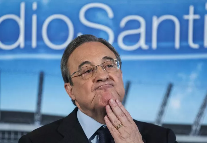 Florentino Pérez, presidente del Real Madrid. Foto:EFE