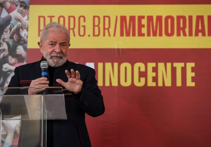 La justicia brasileña le da un aire a Luiz Inácio Lula da Silva. FOTO/EFE