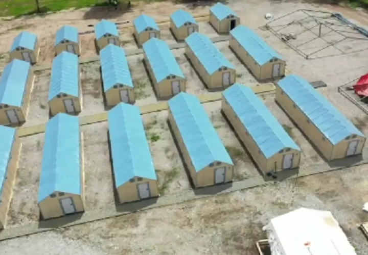 Estación de Recepción Migratoria de San Vicente en Darién.