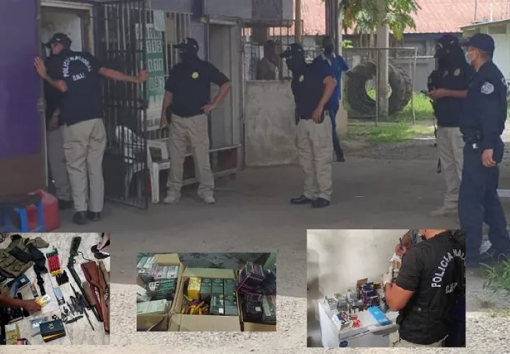 Durante los operativos se logró la aprehensión de 3 personas.