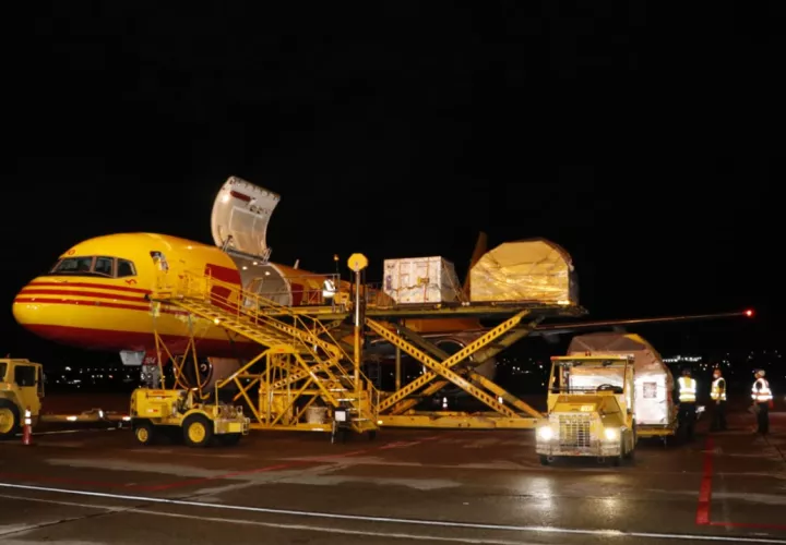 Las últimas dosis pactadas con la faraceútica llegaron en la madrugada de hoy.