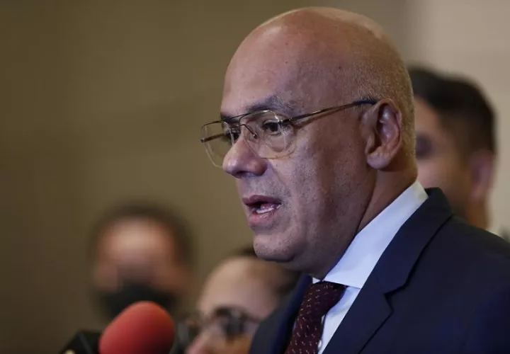 Fotografía de archivo del presidente de la Asamblea Nacional de Venezuela, Jorge Rodríguez. EFE/