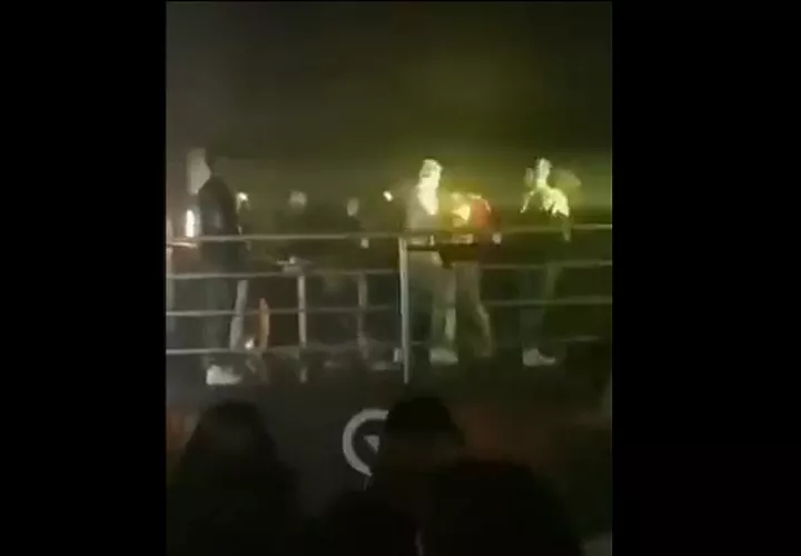Una de las riñas tuvo lugar en una discoteca en donde se presentaba un artista del género urbano.