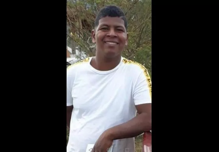 En la imagen aparece el joven desaparecido, Luis Edaurdo giraldo Bolaños.