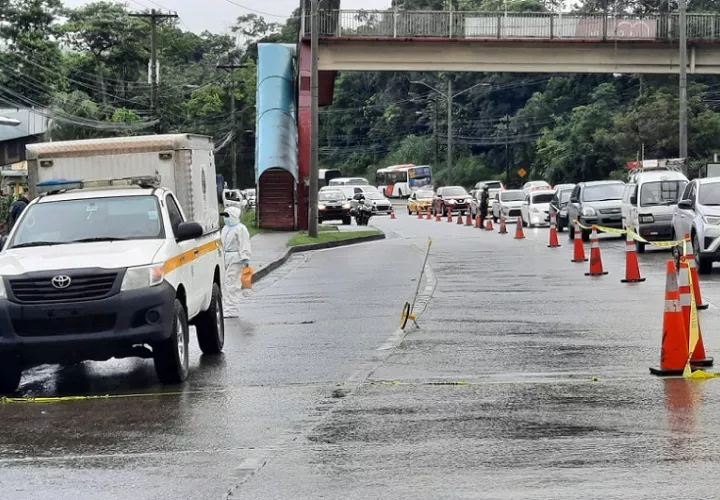 La víctima falleció en la escena del accidente. Foto: TNP Live