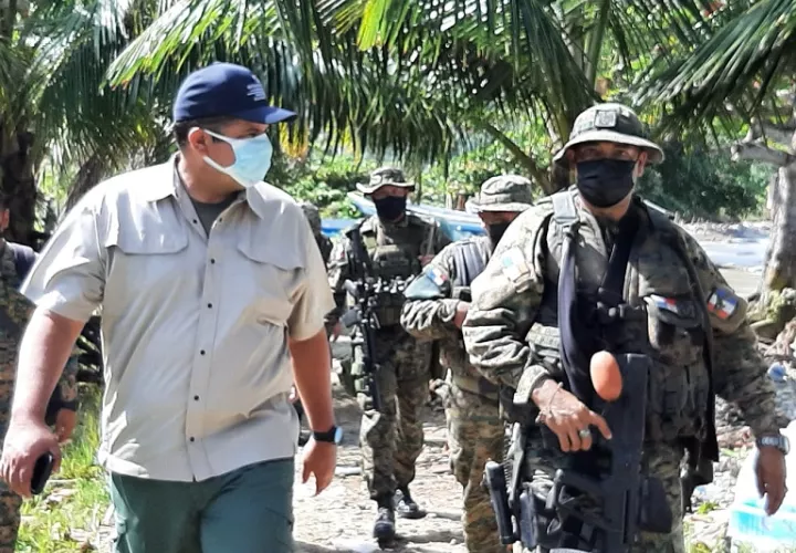 Ministro de Seguridad, Juan Manuel Pino.