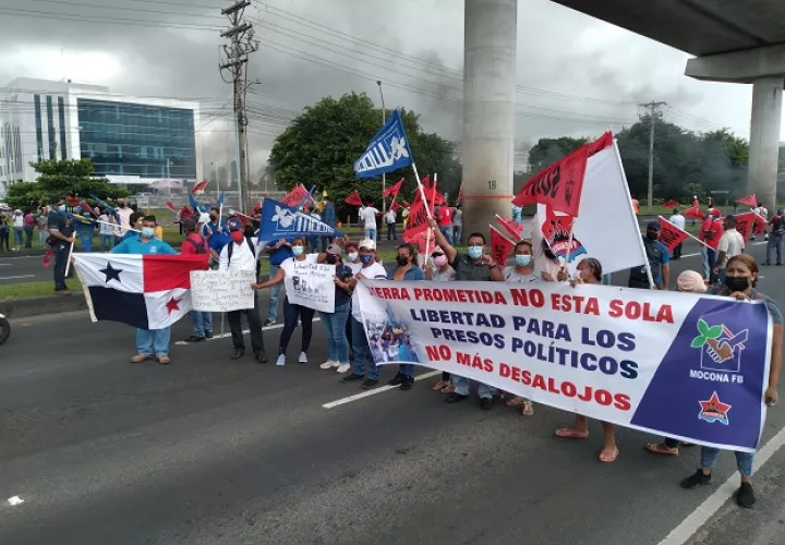 Organizaciones sindicales y sociales exigen la liberación de los retenidos.
