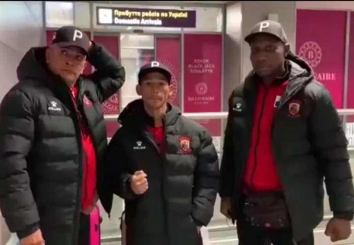 Luis Concepción (c), Antonio Cristóbal (izq.) y Juan Mosquera. Foto: Cortesía