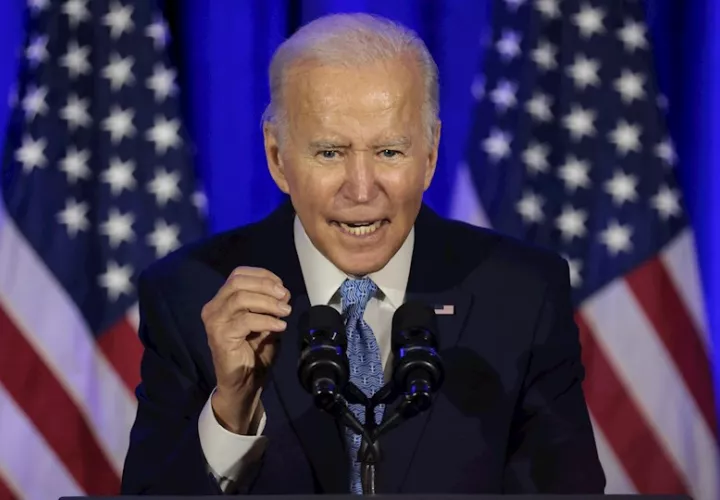 En la imagen el presidente estadounidense, Joe Biden. EFE