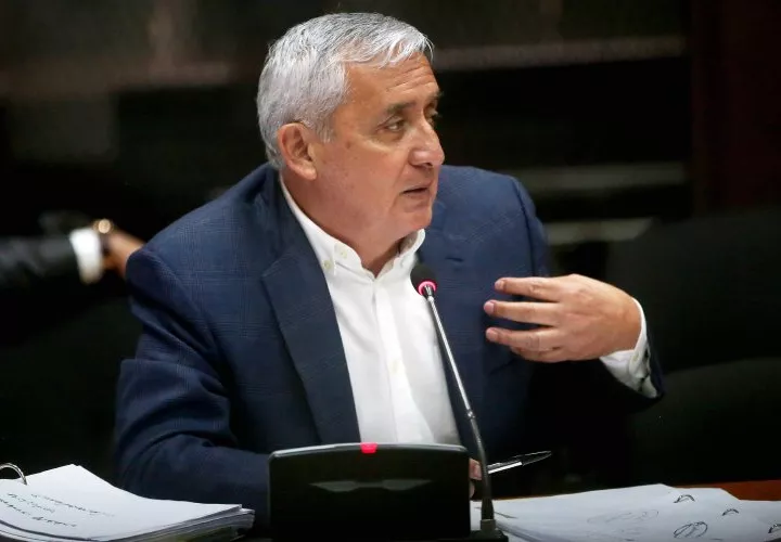 Expresidente de Guatemala Otto Pérez Molina. FOTO/EFE