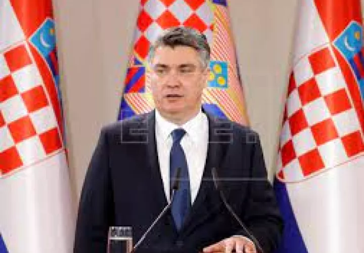 En la imagen Zoran Milanovic,presidente de Croacia. EFE