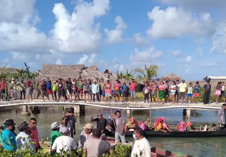 Las comunidades involucradas en el conflicto son: Ustupu y Ogobsucun.