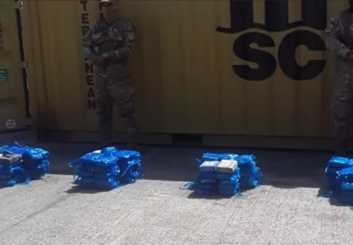 La droga fue decomisada en un contenedor que tenía como destino final, Italia 