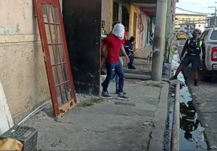 La aprehensión del sospechoso se dio  la captura en el corregimiento de Barrio Sur, Calle 12 y 13 Amador Guerrero.