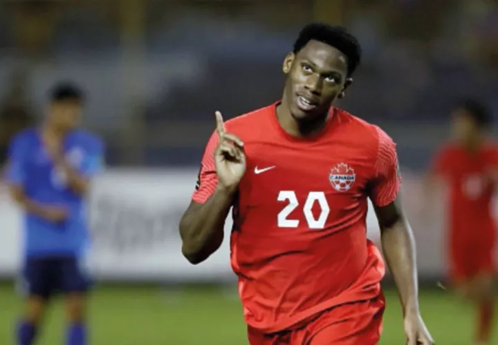 Jonathan David, atacante de Canadá. Foto: EFE