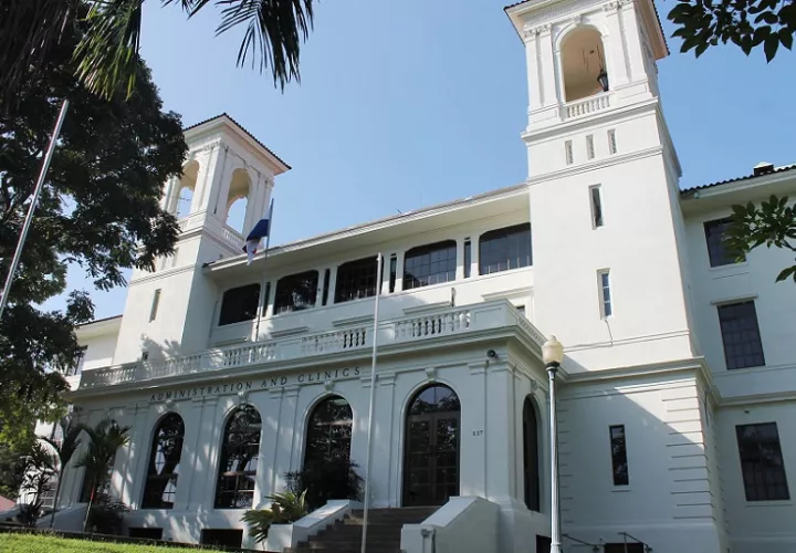 Edificio administrativo del Ministerio de Salud.