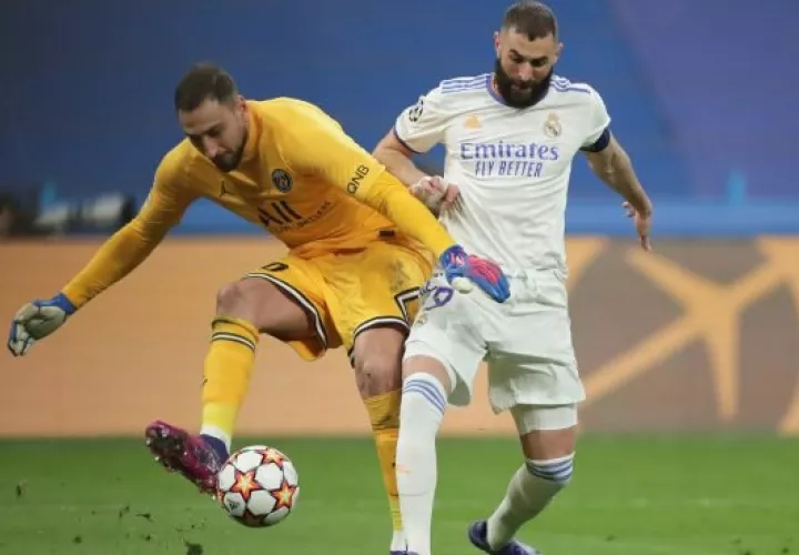 La jugada de la polémica entre Benzema y Donnarumma,