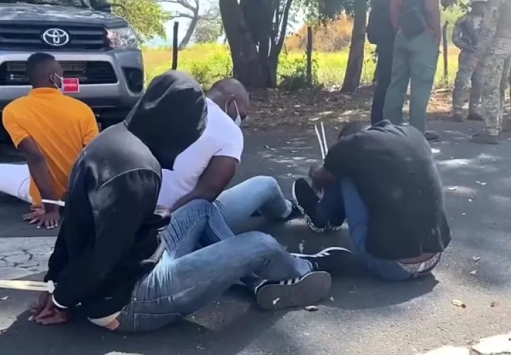 Varios de los retenidos mantienen antecedentes penales.