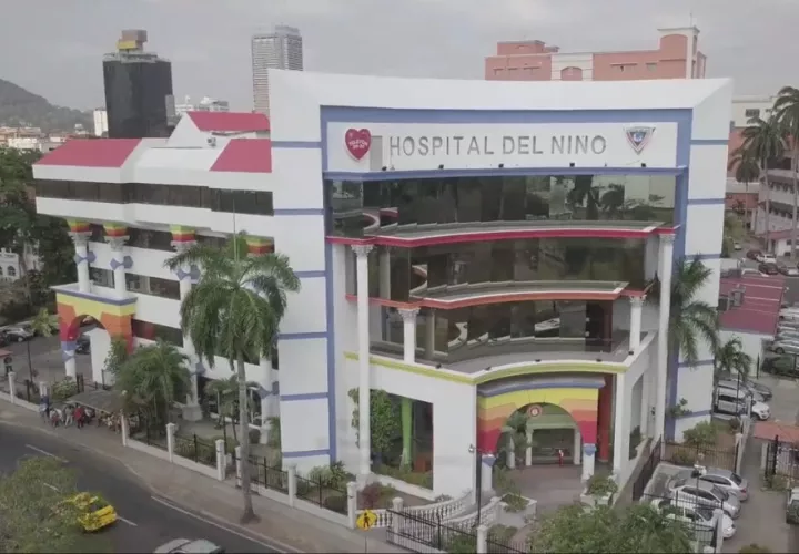 Vista general del Hospital de Niño de Panamá.
