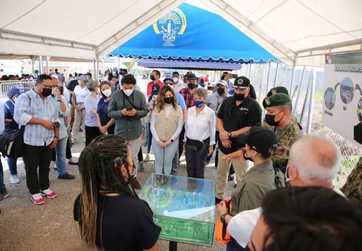 Gira en Darién, con delegaciones de 11 países, en el marco de la Conferencia Regional sobre Migración.