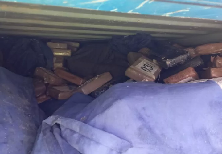 La droga venía oculta en un contenedor procedente de Honduras.