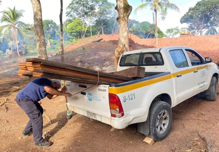 Para la extracción de madera del agua o tierra firme se debe contar con permisos .
