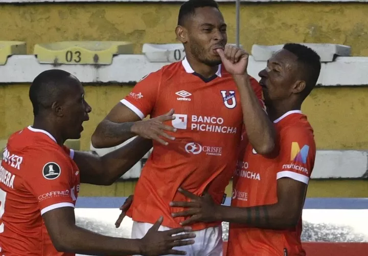 Ismael Díaz en pleno festejo. / Foto: U, Católica