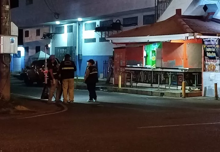 Escena del crimen de Aníbal Jeovani Herrera Bonilla, de 47 años, en La Chorrera.