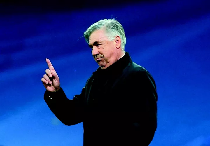 Carlo Ancelotti, técnico del Real Madrid. Foto: EFE