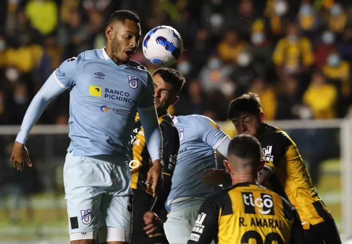 Ismael Díaz está brillando en Ecuador. Foto: EFE