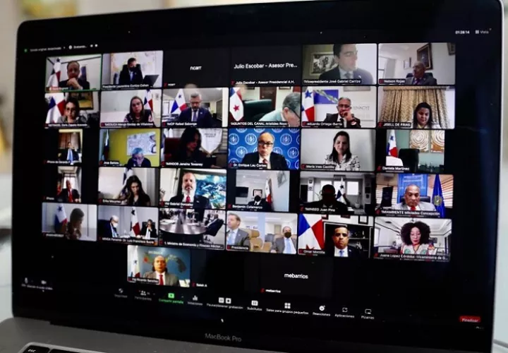 El Consejo de Gabinete se realizó este jueves de forma virtual.