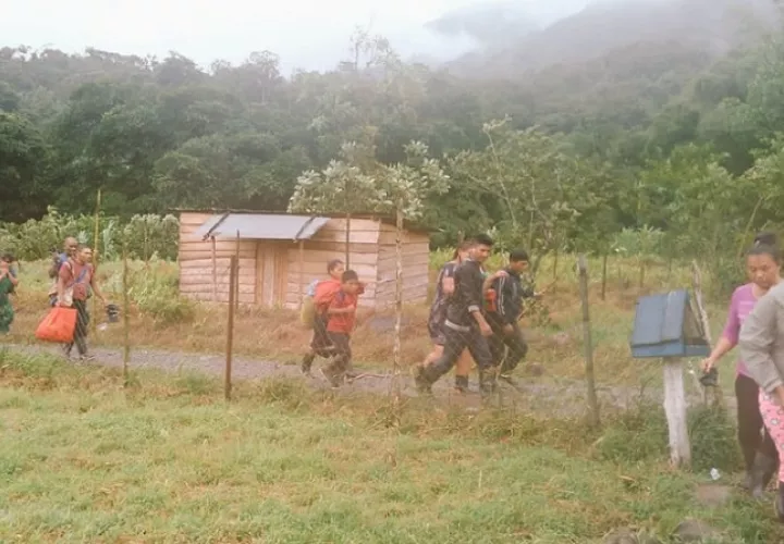 e la operación de evacuación inicio este martes y concluyo este jueves.