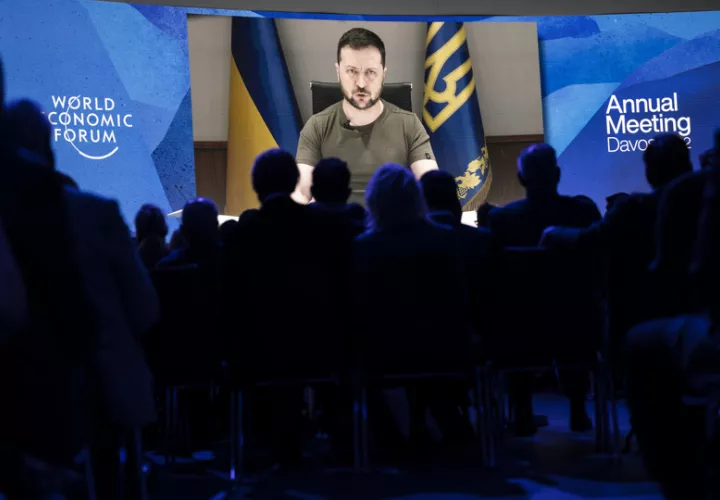 En la imagen el presidente ucraniano, Volodímir Zelenski. EFE