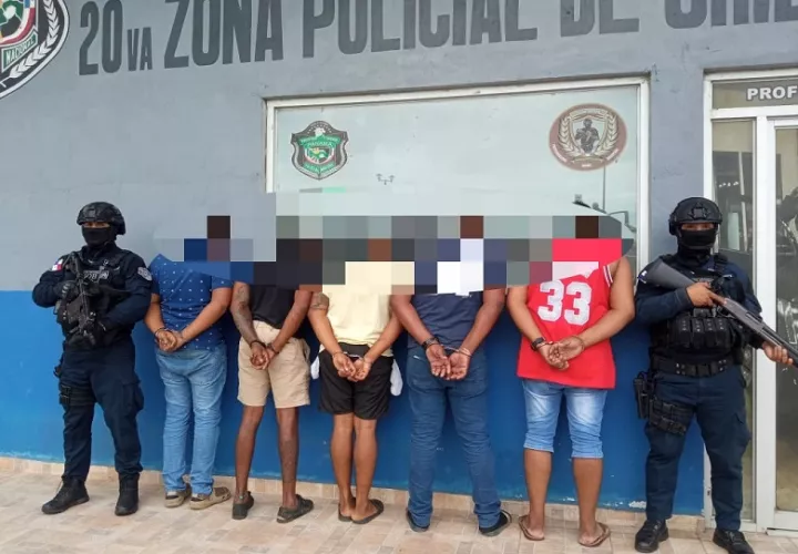 Los sujetos fueron aprehendidos en Chilibre.