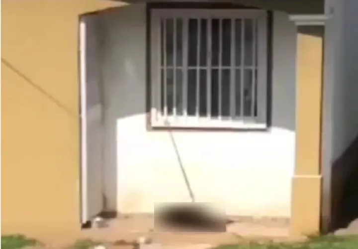 Vista general del lugar en donde ocurrió el hecho.