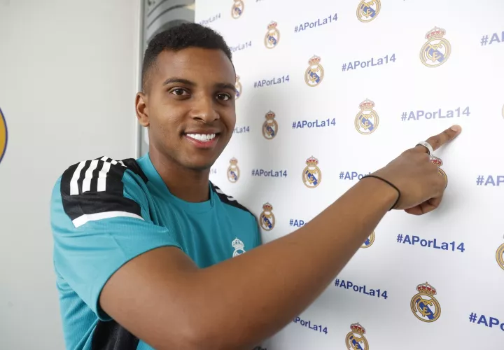 Rodrygo considera que ha hecho "muy buena" temporada. Foto: EFE