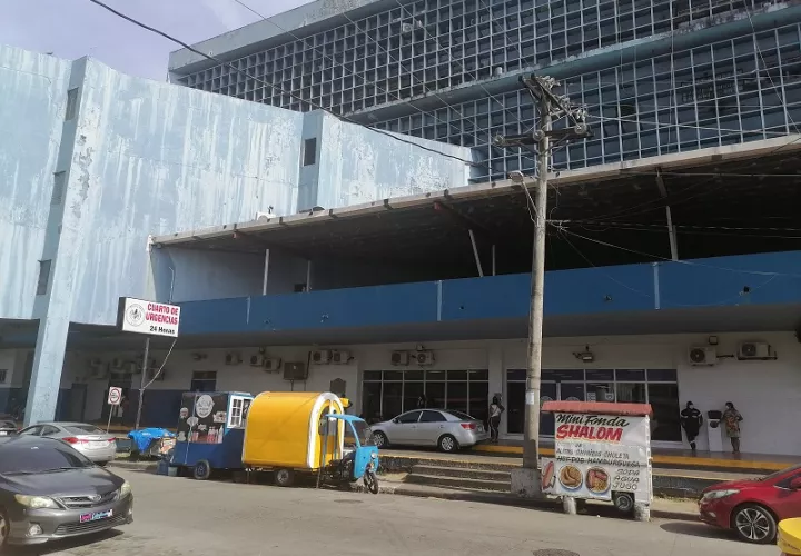 Vista del área de urgencias del Complejo hospitalario Dr. Manuel Amador Guerrero