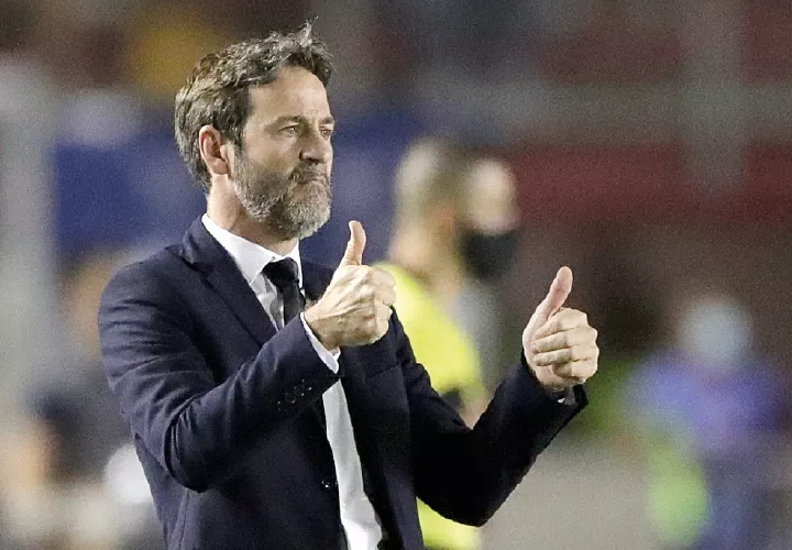 Thomas Christiansen, técnico de la selección de Panamá. Foto: EFE