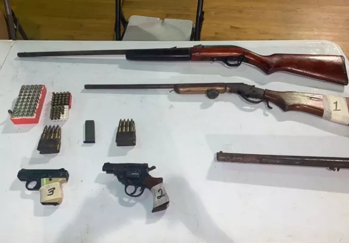 Las armas se entregan de manera confidencial.