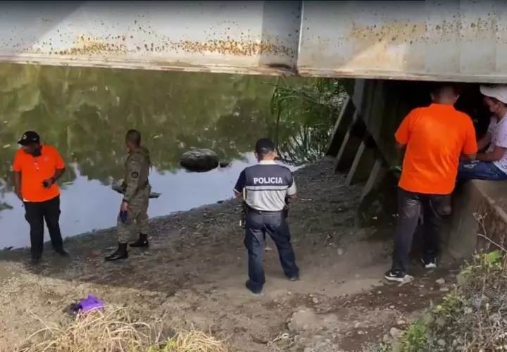 El desaparecido llegó a la comunidad de San San a bañarse en el río con sus amigos.