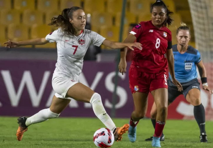 Panamá viene de caer 1-0 ante la selección de Canadá, una de las favoritas para ganar el torneo femenil. Foto: EFE