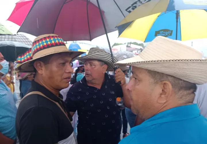 Las organizaciones y los gremios realizaron una multitudinaria caminata por Santiago.