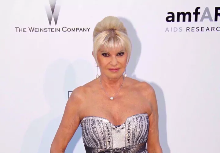  Ivana Trump, la primera esposa del expresidente estadounidense Donald Trump. EFE