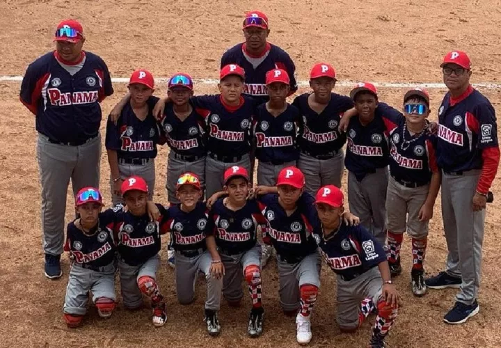 Equipo de Panamá, representado por las Pequeñas Ligas de Pocrí. Foto: Cortesía