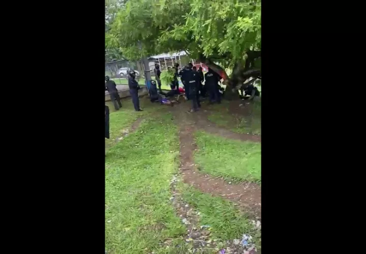 Serán procesados por alterar el orden público.