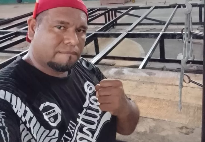 Miguel Bernal, entrenador y dirigente del boxeo en Darién. Foto: Cortesía