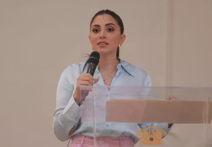 En la imagen la dirigente política Katleen Levy.